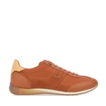 Lacoste Mens Angular Trainers in Brown Leather (archived) - Size UK 7