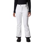 Columbia Roffee Ridge Pant, Pantalon De Ski Femme, White, Taille W16/R