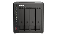 QNAP TS-453E NAS Tower Intel® Celeron® J6412 8 GB 16 TB HDD QNAP QTS B