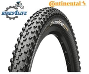 1 Continental Cross King 26 x 2.0 Wired Performance Cycle Tyre & Presta Tube