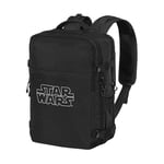 Star Wars Logo-Sac à Dos Mercury Voyage Cabine Avion 40x20x25cm, Noir, Capacité 20 L