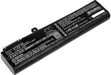 Kompatibelt med Msi GP62MVR-6RF161, 10.8V, 4400 mAh