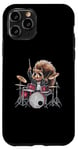 Coque pour iPhone 11 Pro Batteur de Cool Rockin' Squirrel