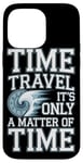 Coque pour iPhone 14 Pro Max T-shirt Time Travel Sci-Fi Enthusiast et Time Machine Adventure