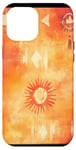 Coque pour iPhone 12 Pro Max Aquarelle orange motif ethnique IT Dead Lights