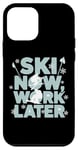 Coque pour iPhone 12 mini Ski Snowboard Sports d'hiver