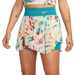 NIKE DRI-FIT SLAM NEW YORK PRINTED TENNIS 2in1 SKIRT SIZE L (DX5414 113)