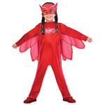 Déguisement Bibou Pyjamasques Enfant - Rouge - 3-5 Ans (104 cm)