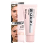 Maybelline New-York - Perfecteur de Teint Matifiant 4-en-1 Multi-Usages - Fond de Teint Instant Anti Age Perfector - Teinte : 00 FAIR/LIGHT - Contenance : 30 ml