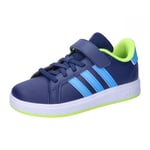 adidas Grand Court 2.0 Shoes Children Chaussures de Tennis, Darkblue/BLUBRS/LUCLEM, 28 EU