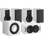 Dali Opticon 1 MK2 5.1 Home Cinema Speaker Package - Satin White
