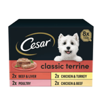 Cesar Classic Terrine Wet Dog Food Tray Mixed 150g