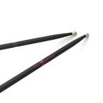 ProMark Drum Sticks - Rich Redmond Drumsticks - ActiveGrip For Secure, Comfortable Grip - Gets Tackier As Your Hands Sweat - Active Grip Finish, Oval Wood Tip, Hickory Wood - 1 Pair