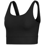 Nike_The Yoga Luxe Crop Tank Femme, Noir (Black/Dk Smoke Grey)_XS