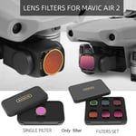 Sunnylife Mavic Air 2 Lens Filter Set Mcuv Adjustable Cpl Nd/pl J