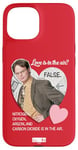 Coque pour iPhone 15 The Office Dwight Love Is In The Air? False