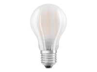 Osram Star Classic A - Led-Glödlampa Med Filament - Form: A60 - Glaserad Finish - E27 - 4 W (Motsvarande 40 W) - Klass E - Varmt Vitt Ljus - 2700 K