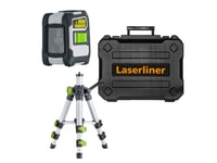 Laserliner Compactcross-Laser Pro, 40 M, 0,7 Mm/M, 6°, 515 Nm, Horisontell / Vertikal, Grön