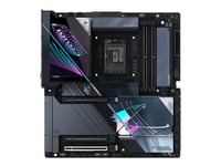 Aorus Z890 Master Ai Top - Hovedkort - Utvidet Atx (E-Atx) - Lga1851-Sokkel - Z890 Chipset - Usb4, Usb-C, Usb 3.2 Gen 2, Usb 3.2 Gen 1 - 2 X 2.5 Gigabit Lan, Bluetooth, Wi-Fi 7 - Innbygd Grafikk (Cpu Kreves) - Hd-Lyd (8-Kanalers)