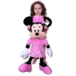 Peluche 85cm disney Minnie Mouse Classique Rose Original Fille Petite Fille