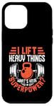 Coque pour iPhone 12 Pro Max I Lift Super Power Gym Entraînement de motivation