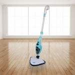 Steam Mop Cleaner and Hand Steamer - Blue 1500W 43 cm x 29 cm x 17 cm