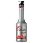 MONIN Red Berries Fruit Mix Puree 1 Litre for Cocktails, Smoothies and Mocktails. Vegan-Friendly, Allergen-Free, 100% Natural Flavours and Colourings. 2-in-1 Red Berry Puree and Sugar Syrup Hybrid