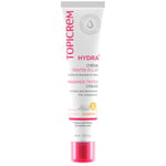 Topicrem - HYDRA+ Crème Teintée Éclat Claire - Crème Hydratante Teintée Peaux Sensibles et Déshydratées, Adultes et Adolescents - Hydrate 24h, Protège la Peau, Unifie et Illumine le Teint - 40 ml