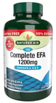 NATURES AID COMPLETE EFA 1200mg OMEGA 3, 6 & 9 135 TABLETS VITAMINS EXP 01/25