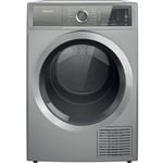 Hotpoint H8D94SBUK Gentlepower 9kg Heat Pump Tumble Dryer Silver