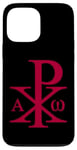 iPhone 13 Pro Max CHI RHO ALPHA OMEGA CHRISTIAN CROSS SYMBOL Case