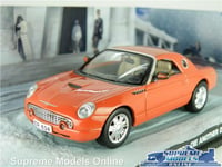 FORD THUNDERBIRD MODEL CAR JAMES BOND DIE ANOTHER DAY FILM 1:43 SCALE IXO K8