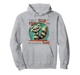 Today Is Slap An Idiot Day I'm Gonna Be Busy Pullover Hoodie