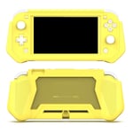 Nintendo Switch Lite 360° Plast Skal m. Skärmskydd - Gul