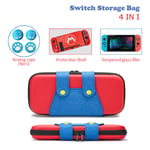 Rangement Pour Nintendo Switch Oled,De Tran De Protection Style Mari,Pour Accessoires De Jeu,Cadeau De Gamer - Type E(Normal Switch)