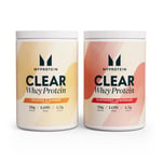 Clear Whey Protein Powder – Twin Pack - Peach Tea - Orange Mango