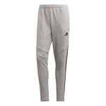 Adidas Tiro 19 Cotton Pant - Medium Grey Heather/Black, M