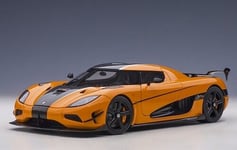 AUTOart 79023 - 1/18 Koenigsegg Agera Rs,Cone Orange / Carbone Avec Noir Accents