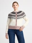 Lindex Cardigan med fair isle-mönster