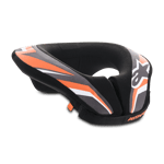 Alpinestars Nakkekrave Sequence Junior Sort/Antracit/Orange