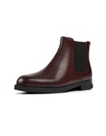 Camper Women's Iman K400299 Chelsea Boot, Burgundy 023, 9 UK