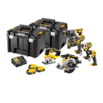 Dewalt DCK690P3T-QW Akkukonesarja akkujen ja laturin kanssa