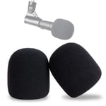 YOUSHARES Shure SM58 Microphone Cover Foam 2 Packs - Pop Shield...