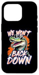 Coque pour iPhone 16 Pro We Won't Back Down Vintage Swamp Gator