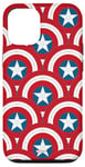 Coque pour iPhone 12/12 Pro Marvel Captain America 4: Brave New World Shield Pattern