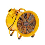 Extracteur d'Air - VEVOR - 304,8 mm Ventilateur d'Extraction Extracteur Air Industriel Portable 550 W