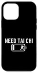 Coque pour iPhone 12 mini Tai Chi Coach Batterie Faible Besoin de Tai Chi