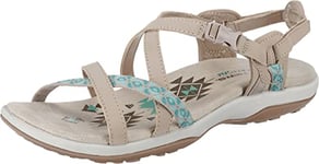 Skechers Reggae Slim - Vacay Plateforme Femme Beige Taupe 35 EU