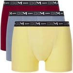 Boxers DIM  3 Boxers Homme STRETCH Citronelle brûlé G