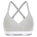 Calvin Klein BH Modern Cotton Lift Bralette Grå Large Dam